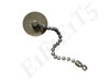 AMPHENOL 97-60-18P CAP CONNECTOR METAL SIZE 18 PLUG W/CHAIN