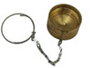 PARKER 6108-20 DUST CAP 1-1/4 6100 SERIES QUICK COUPLING BRASS W/LANYARD