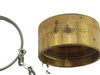 PARKER 6108-20 DUST CAP 1-1/4 6100 SERIES QUICK COUPLING BRASS W/LANYARD