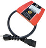 HOSA TECHNOLOGY PWC-401.5 POWER CORD 110VAC BY COMPUTER INPUT 18 INCH