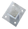 FLOOR MOUNTING BASE FOR BOLT TOGETHER TUBING GALVIZED