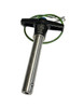 PIN 5/8 DIA X 3 PUSH BUTTON QUICK RELEASE W/LANYARD
