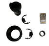 L-COM GLOBAL CONNECTIVITY WJAM315 CONNECTOR MALE KIT CAT5E INDUSTRIAL PLUG