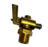 PARKER DC601-6 COCK VALVE BRONZE 3/8 IN DRAIN THD M W/FULL 3/8 DIA HOLE