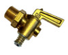 PARKER DC601-6 COCK VALVE BRONZE 3/8 IN DRAIN THD M W/FULL 3/8 DIA HOLE