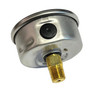 WIKA INSTRUMENTS CORPORATION 9767266 PRESSURE GAUGE 0-3000 PSI 2-1/2IN 1/4 NPT REAR PANEL MT