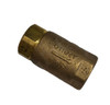 APOLLO VALVES 61-104-01 CHECK VALVE 3/4 FNPT BRONZE BALL-CONE W/.5 PSI SPRING