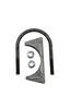 NICKSON 17128 EXHAUST CLAMP 2-3/4 UNPLATED CARBON STEEL