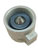 DIXON 12WSF12 HYDRAULIC DISCONNECT WINGSTYLE SOCKET STEEL BODY MATERIAL 1-1/2 IN NPTF X 1-1/2 – 11-1/2 FEMALE THREAD 5000 PSI 1-1/4 IN BODY SIZE BUNA-N SEAL WS-SERIES