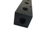 POLYCONN PCM20-250-10BW 10 OUTLET MANIFOLD BLACK ANODIZED ALUMINUM PNEUMATIC
