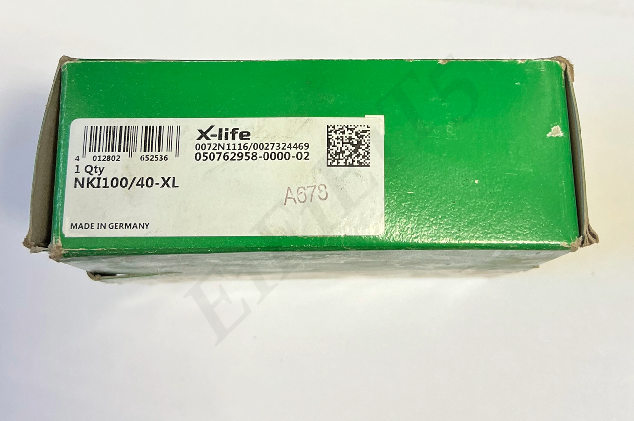 INA 00136031 NEEDLE ROLLER BEARING 100MM ID X 130 MM OD X 40MM LG NKI100/40