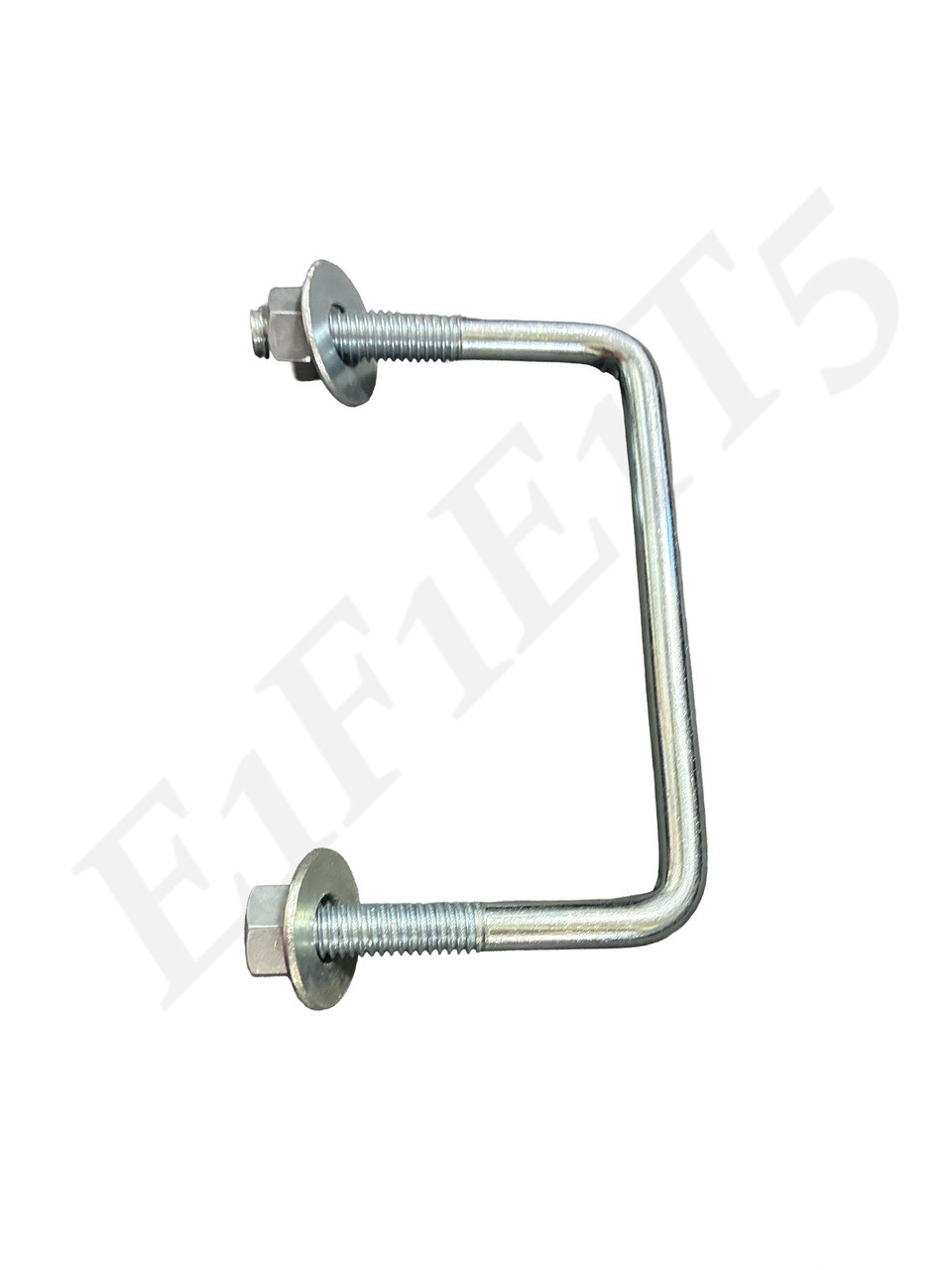 U-BOLT 4IN W SQ BEND ZN PLTD STEEL
