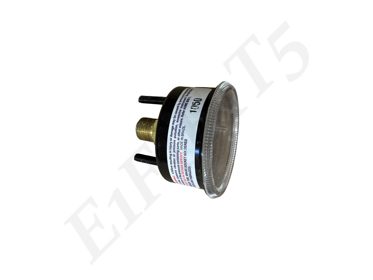 ASHCROFT 20W1001TH02BXUC60 PRESSURE GAUGE OIL 0-60 PSI 2-1/2IN PANEL MOUNT 20W-1001-TH-02B-XUC-60
