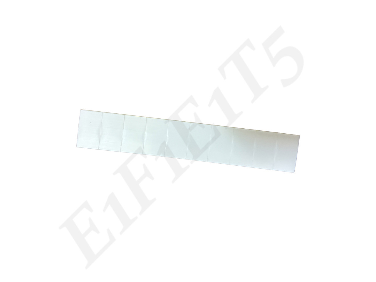 PHOENIX CONTACT 1051003 CONNECTOR LABLE SNAP IN FOR CLIPLINE SERIES AND TRABTECH TT SERIES ZB 6.2MM WHITE BLANK