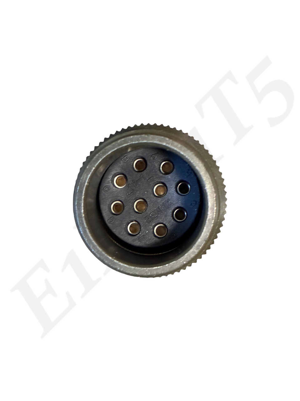 AMPHENOL MS3106A18-1S 10-POSITION CIRCULAR CONNECTOR STR PLUG SIZE 18,10 #16