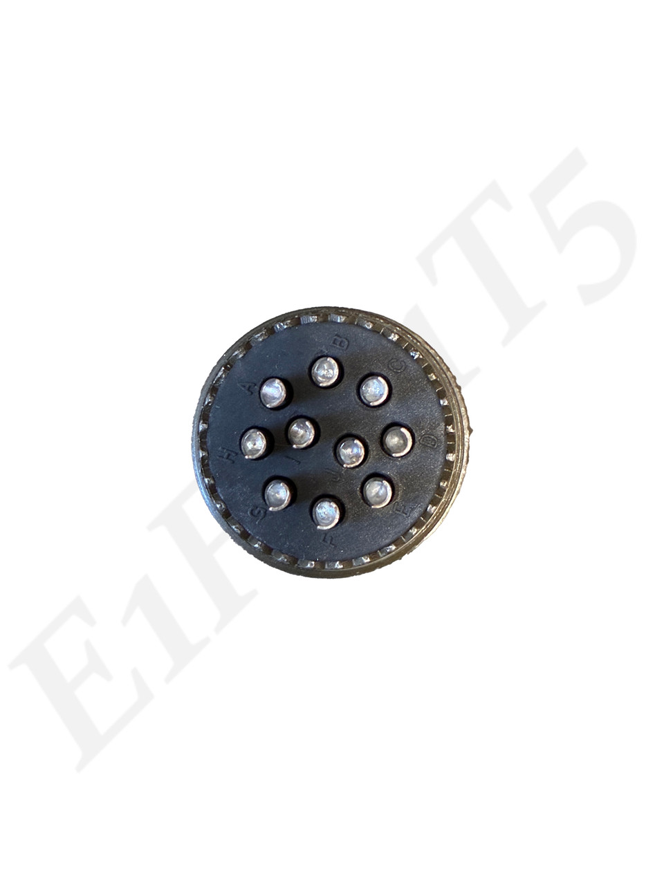 AMPHENOL MS3106A18-1S 10-POSITION CIRCULAR CONNECTOR STR PLUG SIZE 18,10 #16