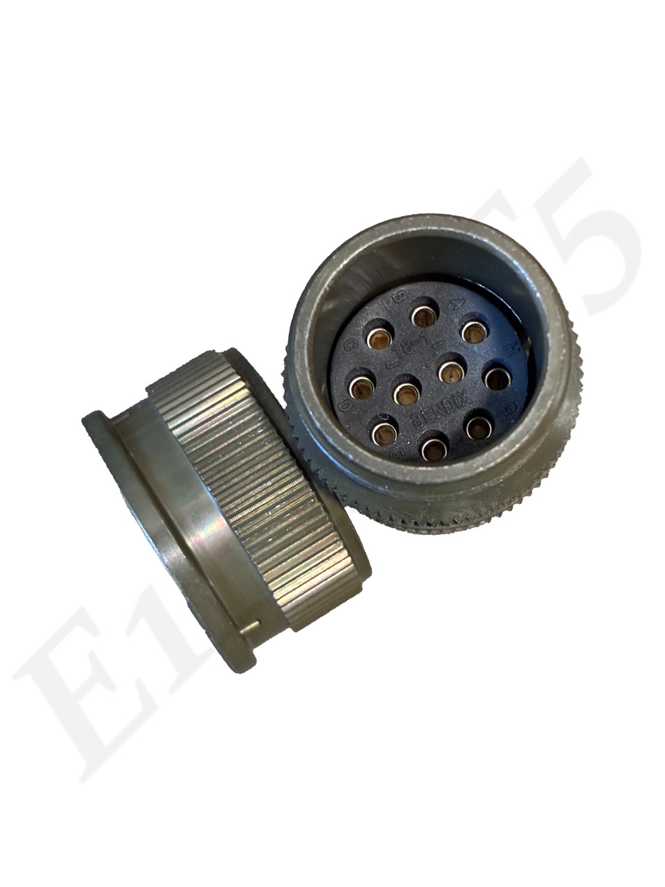 AMPHENOL MS3106A18-1S 10-POSITION CIRCULAR CONNECTOR STR PLUG SIZE 18,10 #16