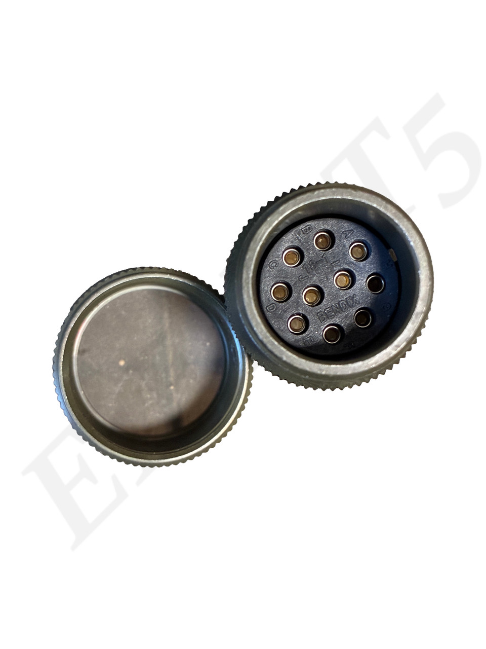 AMPHENOL MS3106A18-1S 10-POSITION CIRCULAR CONNECTOR STR PLUG SIZE 18,10 #16