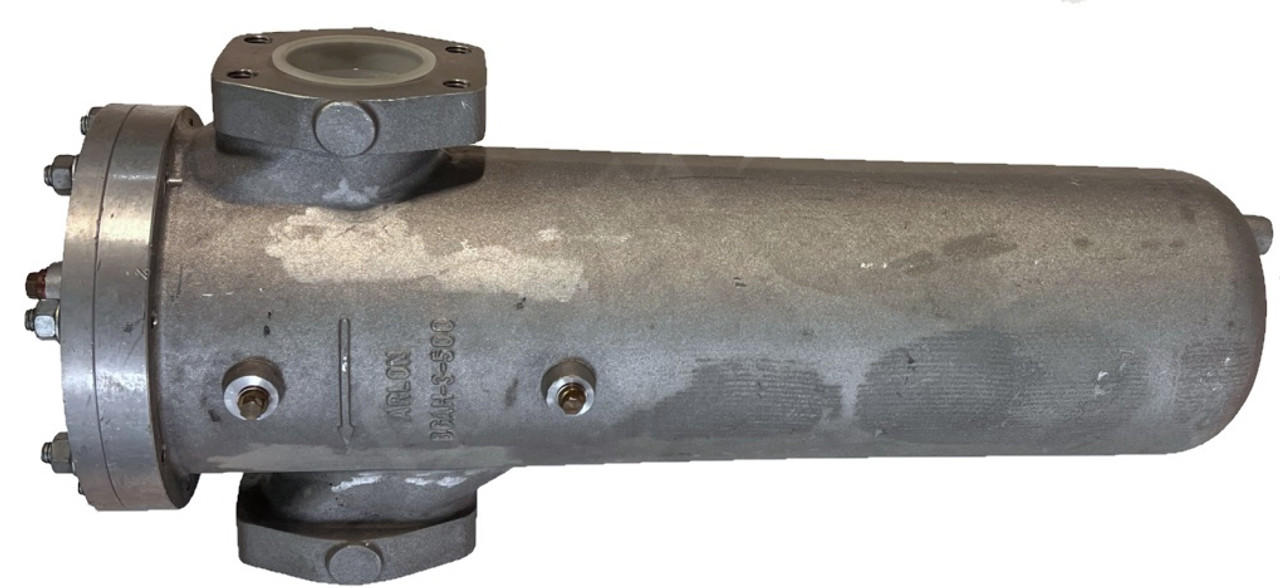 Parker BGAH-500-3FLG-MB8C-B-22-V Hydraulic Filter Housing Low PSI 3 IN 61 Ports