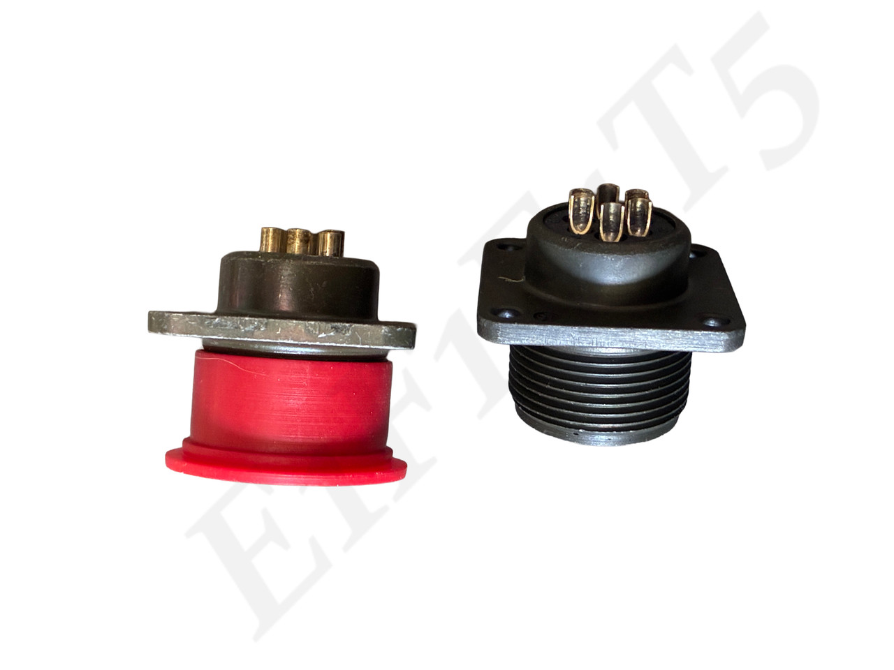 AMPHENOL MS3102A14S-6P 6- POSITION CIRCULAR CONNECTOR 14S,6 #16 SOLIDER PIN