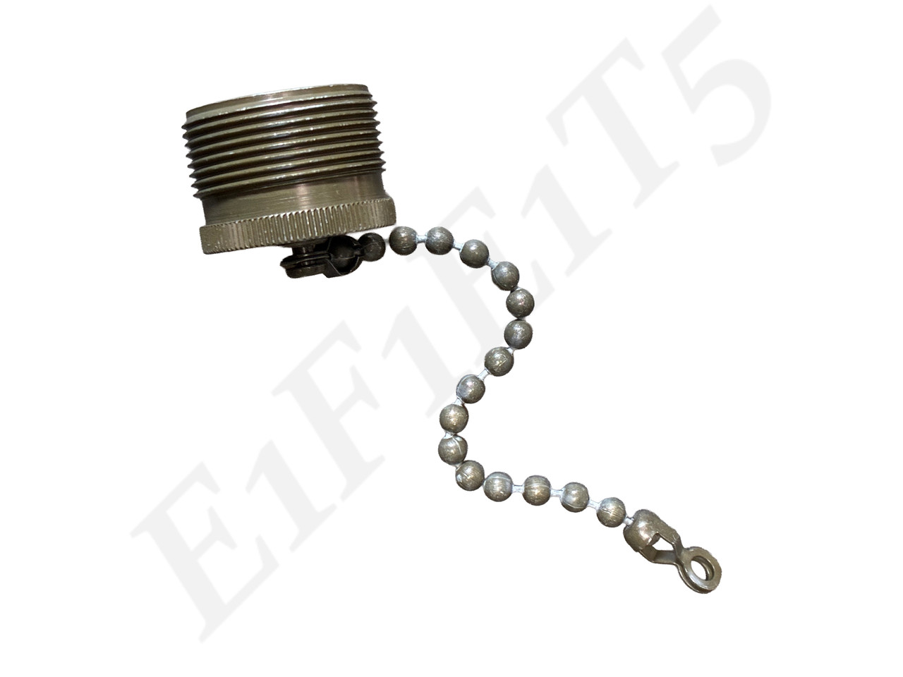 AMPHENOL 97-60-18P CAP CONNECTOR METAL SIZE 18 PLUG W/CHAIN