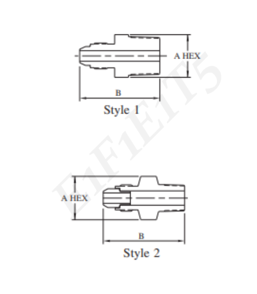 ADAPTER FITTING 1/2 IN MALE NPT X 3/8 MP MALE MA6M8P *LT 25 DAYS*