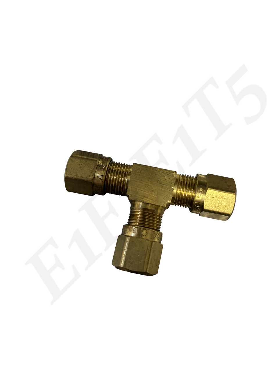 TEE 3/8 OD TUBE D-O-T BRASS COMPRESSION