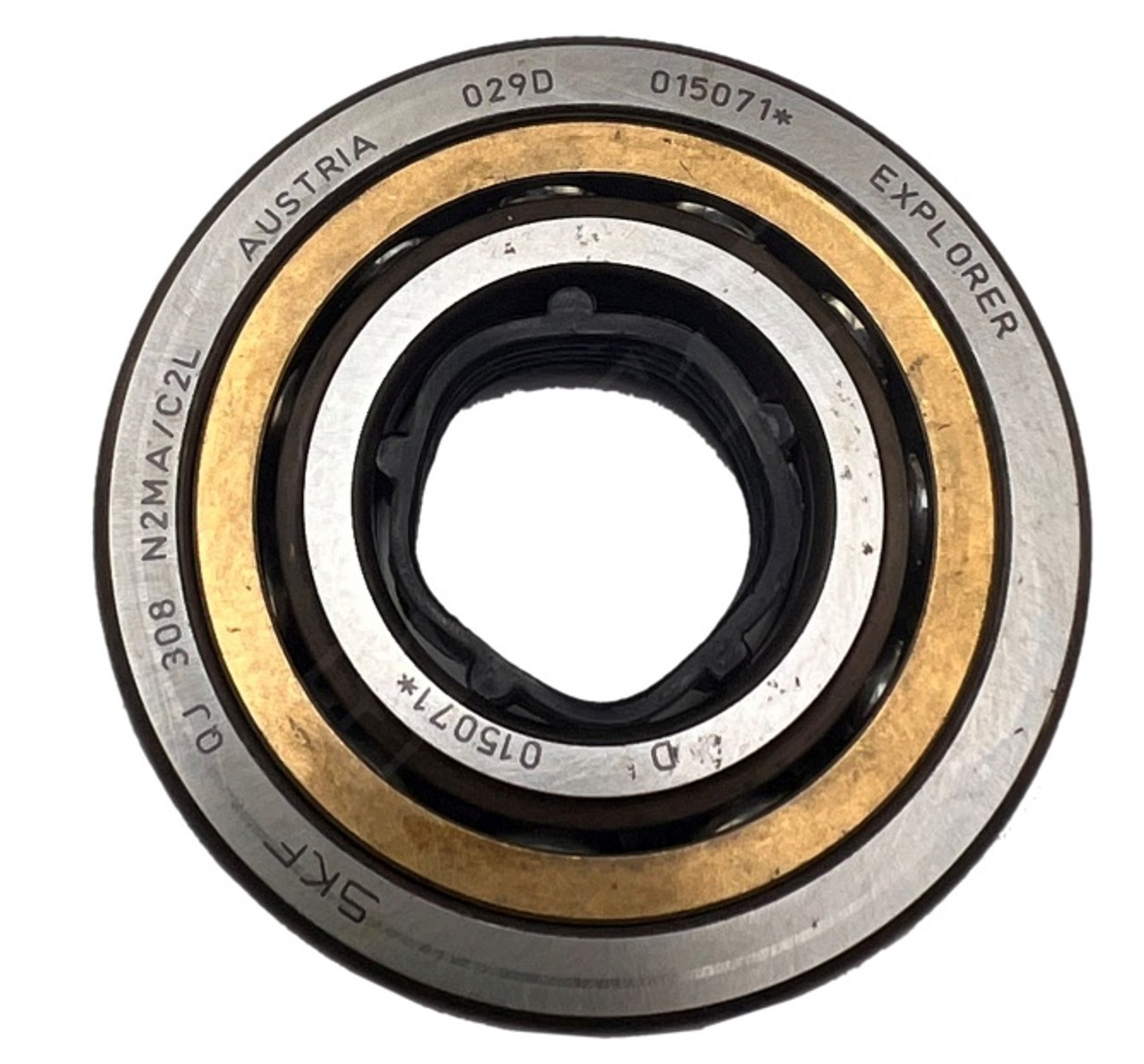 SKF QJ308-N2MA/C2L Ball Bearing 40 mm Bore, 90 mm OD, 23 mm Width, Open