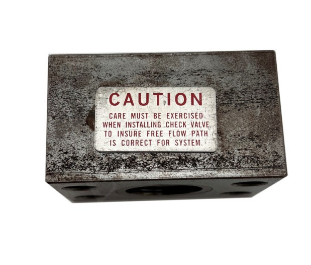 Inserta Products INC ICFT-A-62-20-N15 Check Valve Code 62 Flange 1-1/4 in Buna-N