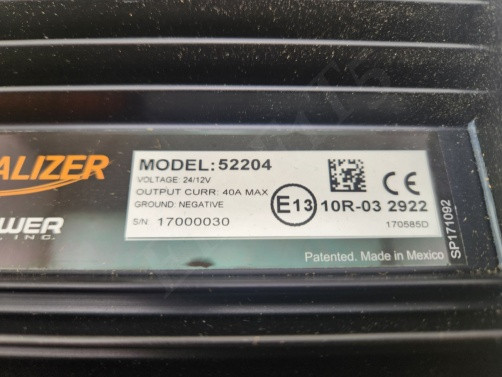 SURE POWER IND. 52204 40 AMP BATTERY EQUALIZER