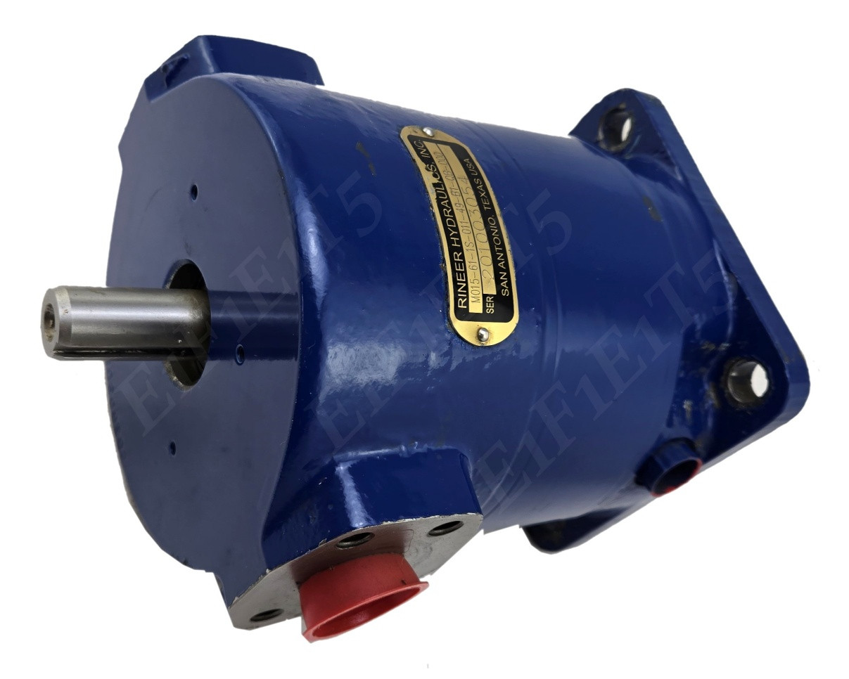 RINEER BOSCH REXROTH M015-61-1S-011-49-B1-QB HYDRAULIC VANE MOTOR 11 CID SPLINED