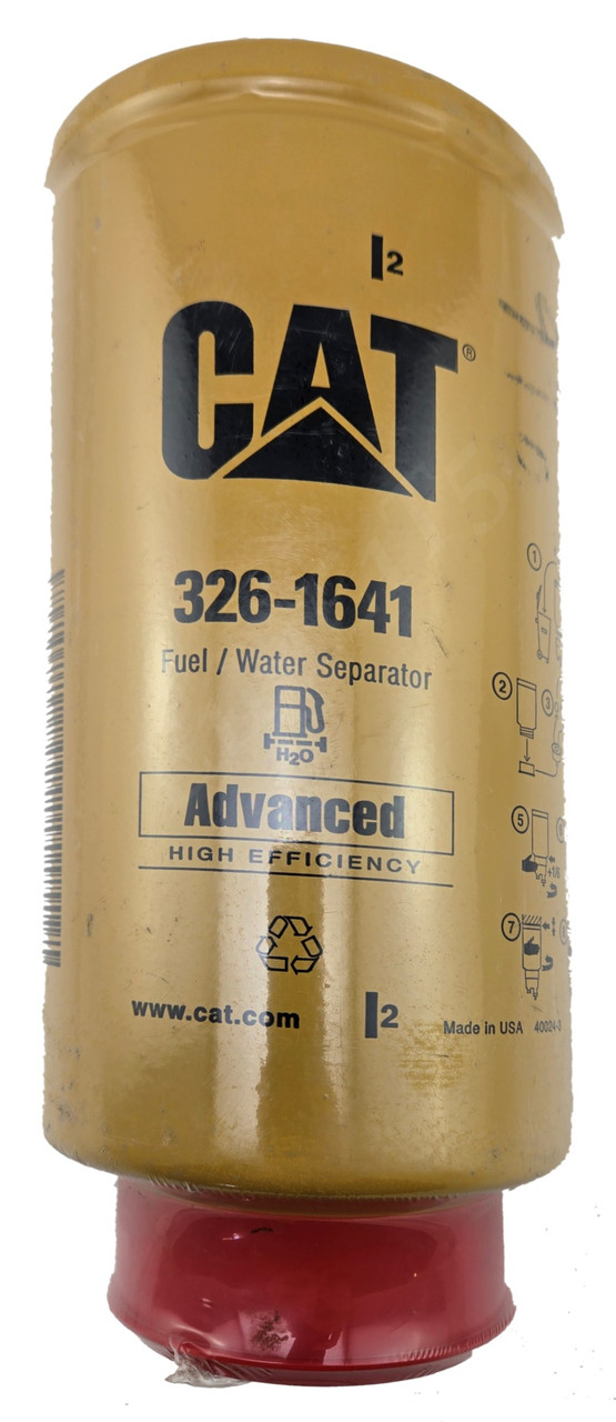 CATERPILLAR 326-1641 FUEL WATER SEPARATOR 3261641