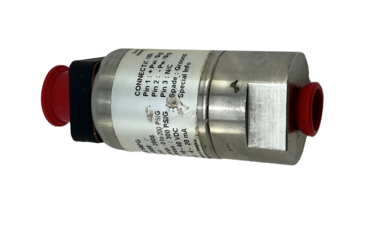 VIATRAN 3475APQ PRESSURE TRANSDUCER 200 PSI 4-20 MA 3475APG