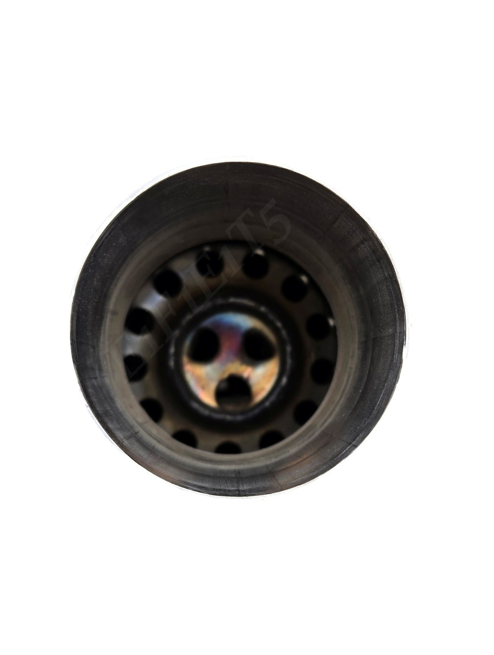 EXHAUST MUFFLER  2-1/2 BULLET TYPE STAINLESS