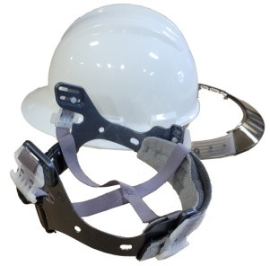 BULLARD AVWHRG HARD HAT FULL BRIM WHITE ABOVE VIEW