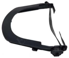 BULLARD 300B BAND FACE SHIELD MOUNTING BRACKET BLUE DIELECTRIC