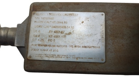 MICROMOTION F050S113CQBZEZZZZ CORIOLIS FLOWMETER 1/2 NPT 316L SS COMPACT CASE 4-W PROC ATEX ENGLISH 0.2% MASS FLOW 0.002G/CM3 DENSITY CALIBRATION