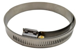 DIXON HS224 HOSE CLAMP OD 11-14IN SGL COLLARED WORM DRIVE 9/16 IN WIDE