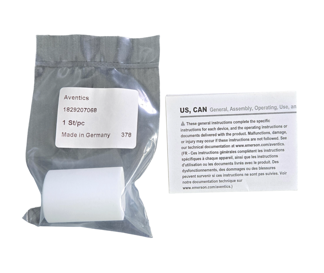 AVENTICS 1829207068 FILTER ELEMENT NL3 AS3 5 MICRON SINTERED POLY