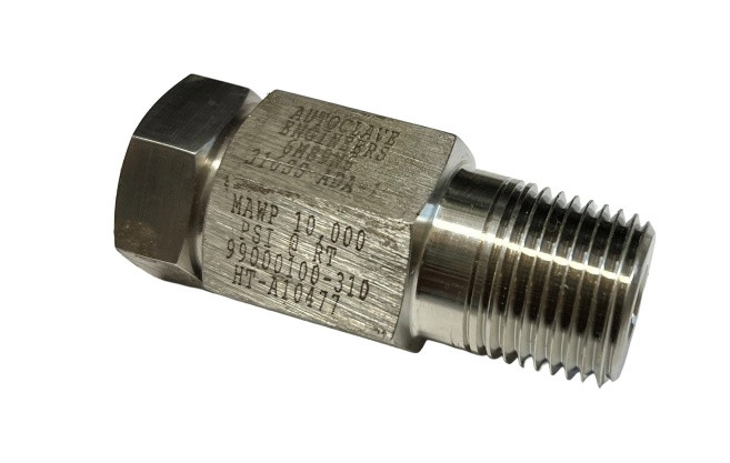 AUTOCLAVE ENGINEERING ADAPTER 1/2 MNPT X 9/16 FMPAE 10.0