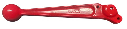 CROSS MANUFACTURING INC 1V1703 VALVE HANDLE RED FITS CROSS BA SERIES