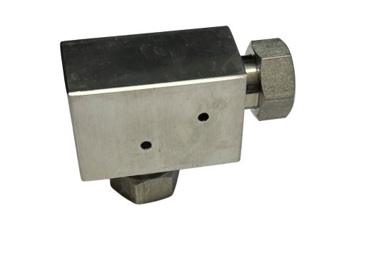 BUTECH PRESSURE SYSTEMS 60L4 ADAPTER 1/4FX1/4F HP CONE & THD 90deg