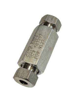 BUTECH PRESSURE SYSTEMS 60F4 ADAPTER 1/4FX1/4F HP CONE & THD STR