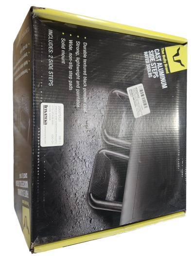 BULLY ‎BBS-1103 SIDE STEP STEP W/MOUNTING BRACKETS BLACK POWDER SET UNIVERSAL