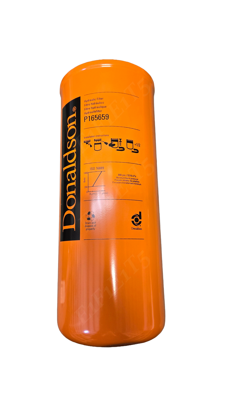 DONALDSON P165659 FILTER ELEMENT FOR HYDRAULIC FLUID SPIN ON TYPE