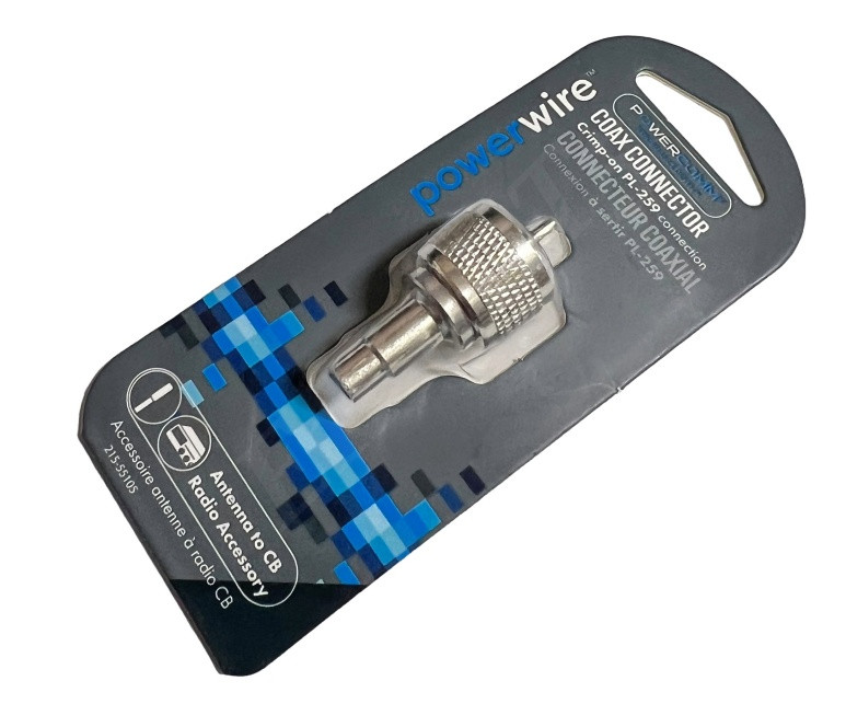 POWERCOMM 215-55105 COAX CRIMP CONNECTOR ON PL259