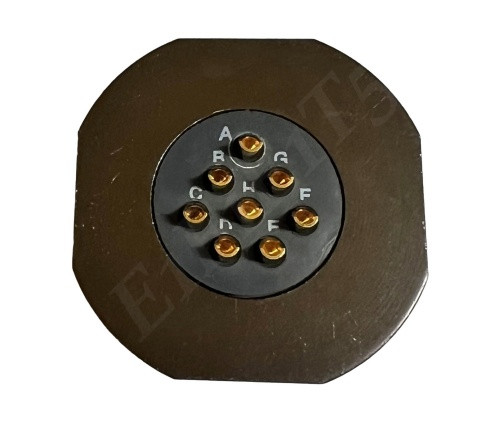 JUPITER SOURIAU 851-07A16-8P50 74R5288 MALE CONNECTOR 8 PIN BULKHEAD