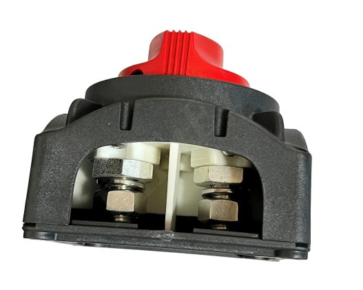 BEP 720-DP/B BATTERY MASTER DOUBLE POLE DISCONNECT SWITCH ON-OFF 48VDC 400A