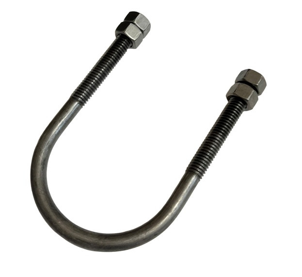 PIPE U-BOLT 2 IN 3/8-16 THREAD