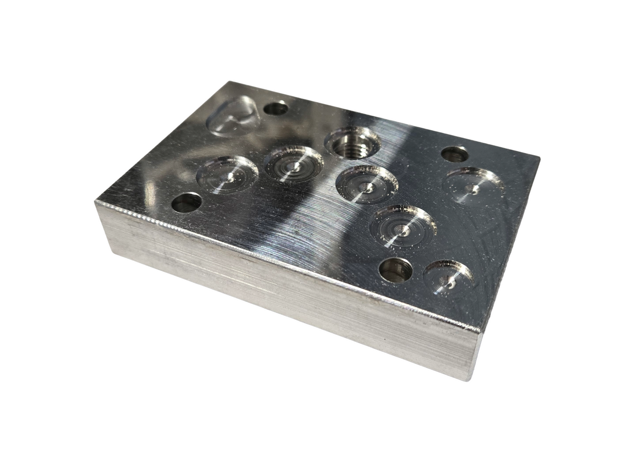 DAMAN AD05HCPPG ALUMINUM MANIFOLD COVER PLATE